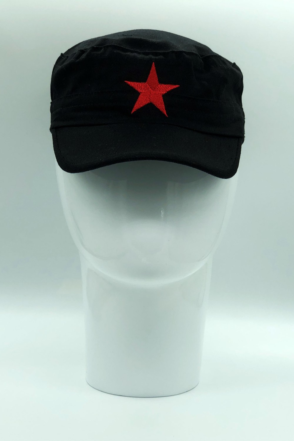 BE Hoope Yazlık Yıldızlı Nakışlı Castro Cap Fidel Kastro Şapka görsel 2