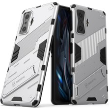 Mooncase Xiaomi Redmi K50 Gaming Temperli Cam Ekran Koruyuculu Darbeye Dayanıklı Telefon Kılıfı - Siyah  (Yurt Dışından)