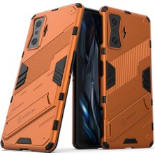 Mooncase Xiaomi Redmi K50 Gaming Temperli Cam Ekran Koruyuculu Darbeye Dayanıklı Telefon Kılıfı - Siyah  (Yurt Dışından)