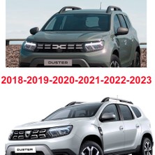 Turtle Air-1 Full Kit Dacia Duster Suv Tavan Ara Atkı Seti Siyah Uyumlu Model Yılları 2018-2019-2020-2021-2022-2023