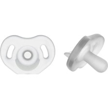 Wee Baby Full Silikon Emzik Beyaz NO:1(0-6AY)