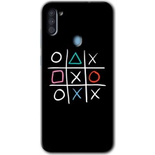 MRC İletişim Samsung Galaxy M11 Kılıf Hd Desen Baskılı Arka Kapak - Sauce