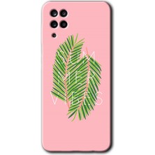 MRC İletişim Samsung Galaxy A12 Kılıf Hd Desen Baskılı Arka Kapak - Summer Vibes
