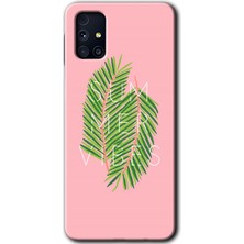 MRC İletişim Samsung Galaxy M31S Kılıf Hd Desen Baskılı Arka Kapak - Summer Vibes