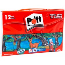 Pritt Pastel Boya 12 Renk Çantalı 1048062 0651