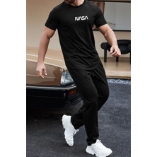 Trendypassion Unisex Nasa Baskılı 2'li Eşofman Takımı