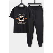 Trendypassion Unisex Karasuno Baskılı 2'li Eşofman Takımı