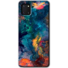 MRC İletişim Samsung Galaxy A81 Kılıf Hd Desen Baskılı Arka Kapak - Valhalla