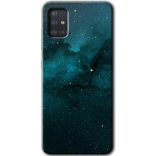 MRC İletişim Samsung Galaxy A51 Kılıf Hd Desen Baskılı Arka Kapak - Yıldızlararası