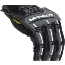 Mechanix Wear® M-Pact Open Cuff Eldiven (Siyah/Gri) MPC-58 Large