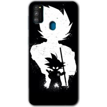 MRC İletişim Samsung Galaxy M30S Kılıf Hd Desen Baskılı Arka Kapak - Anime