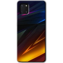 MRC İletişim Samsung Galaxy Note 10 Lite Kılıf Hd Desen Baskılı Arka Kapak - Stranger Lines