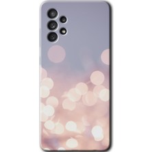MRC İletişim Samsung Galaxy A52 Kılıf Hd Desen Baskılı Arka Kapak - Blur Lights
