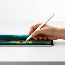 Baseus 130MAH Şarjlı Apple iPad Mini 5 Dokunmatik Tablet Kalemi, Aktif Versiyon, Yedek Uçlu, Ledli