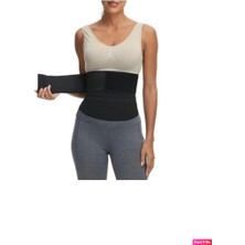 Dr. Cornell Tummy Wrap Waist Trainer Inceltici Bele Dolamalı Sarmal Bel Korsesi + 500 gr Lut Gölü Tuzu Hediye