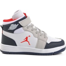 Cool Haykat Boğazlı Çocuk Spor Ayakkabı Beyaz-Buz 27