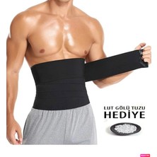 Dr. Cornell Tummy Wrap Waist Trainer Inceltici Bele Dolamalı Sarmal Bel Korsesi + 500 gr Lut Gölü Tuzu Hediye