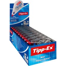 Bic Tipp-Ex Mini Pocket Mouse Şerit Düzeltici - Daksil 5mm x 6 mt (10 Lu Kutu) 932564
