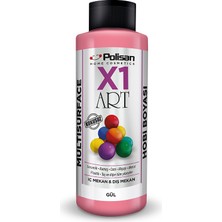 Polisan X1 Art Multisurface Hobi Boyası Gül 120 ml