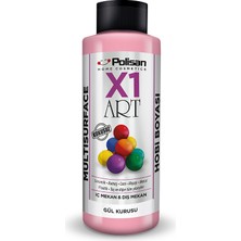 Polisan X1 Art Multisurface Hobi Boyası Gül Kurusu 120 ml