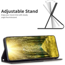 Lr Joyful Bf Baskı Deseni Serisi-1 Xiaomi Için 13 Pu Deri Kart Tutucu Flip Folio Kılıfı Baskılı Rhombus Benzeri Manyetik Absorpsiyon Stand Telefon Kapağı (Yurt Dışından)