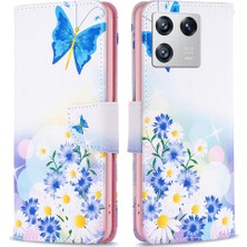 Lr Joyful Bf Desen Baskı Deri Serisi-1 Xiaomi Için 13 Cüzdan Folio Telefon Kapağı Pu Deri Desen Basılı Manyetik Kapanma Stand Kılıfı (Yurt Dışından)