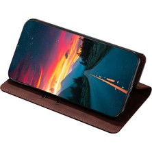 Lr Joyful Xiaomi 13 5g Anti-Çizelge Pu Deri Kart Yuvası Stand Telefon Kılıfı Cilt Touch Hissedilen Manyetik Emilim Flip Kapak (Yurt Dışından)