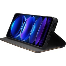 Lr Joyful Xiaomi Için Idewei 13 5g Kart Yuvaları Telefon Kılıfı Renk Pu Deri Manyetik Kıta Katlanabilir Stand Kapağı Bilek Kayışı ile (Yurt Dışından)