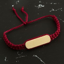 Feryal Ahşap Makrome Örgülü Bileklik