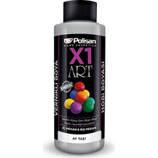 Polisan X1 Art Vernikli Hobi Boyası Ay Taşı 120 ml