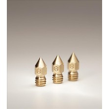 Csa 0.4mm Mk8 Pirinç Nozzle - Creality Ender 3 V2/ender 3 PRO/CR10 Uyumlu
