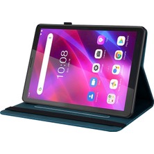 Zsunsky Shop Lenovo Için Çiçek Pu Kılıf M7 3. Gen (Yurt Dışından)