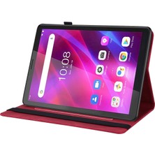 Zsunsky Shop Lenovo Için Çiçek Pu Kılıf M7 3. Gen (Yurt Dışından)