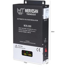 Mervesan Otomatik Voltaj Regülatörü (Kombi Tv) 1000W Mervesan MTR-1000