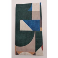 Angel Çanta Aksesuar 90X50 cm Duck Astarlık Kumaş Geometrik Desen No:11