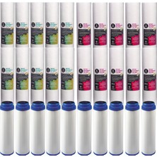 Sulook Açık Kasa Su Arıtma Cihazı Filtresi Ekonomik Paket 10 Takım