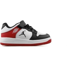 Cool Haykat Beyaz Kırmızı Kısa Sneakers Erkek Çocuk Spor Ayakkabı