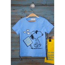 Vişne Bebe Snoopy Baskılı Bebek Ikili Takım10