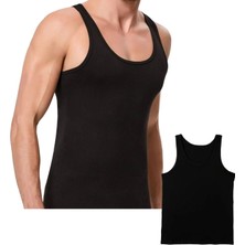 Maruf Shop 2 Adet Erkek % 100 Pamuk Askılı Klasik Atlet