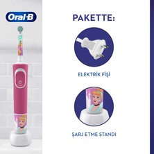 Oral-B D100 Vitality Princess Özel Seri Çocuklar İçin Şarj Edilebilir Diş Fırçası