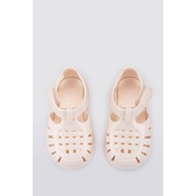Igor S10311 Tobby Gloss Çocuk Fildişi Sandalet