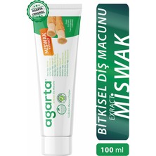 Agarta Doğal Misvak Özlü Diş Macunu 100 ml /130 gr X 3ADET