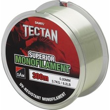 Dam Tectan Superior 300M Green Transparant Monofilament Misina 0.25MM