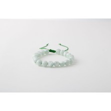 Osmanlı Doğal Taş Yeşil Larimar 8mm Merdiven Kapama Doğal Taş Bileklik