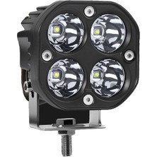 Space Off-Road Sis Lambası 4 LED 12-32V 40W -Set Beyaz / LASS284-2