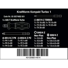 Wera Kraftform Kompakt Turbo 1 05057482001