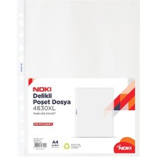 Noki 20 Paket Noki 4830-XL 100'lü Poşet Dosya