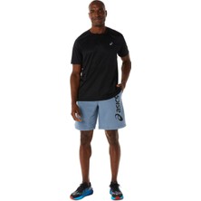ASİCS ASICS BIG LOGO SWEAT SHORT M Mavi Şort-2031A976-401