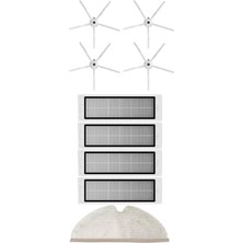 Roborock S5 Max Robot Süpürge Uyumlu 9'lu Yedek Parça Seti