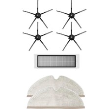Roborock S5 Max Robot Süpürge Uyumlu 7'li Yedek Parça Seti
